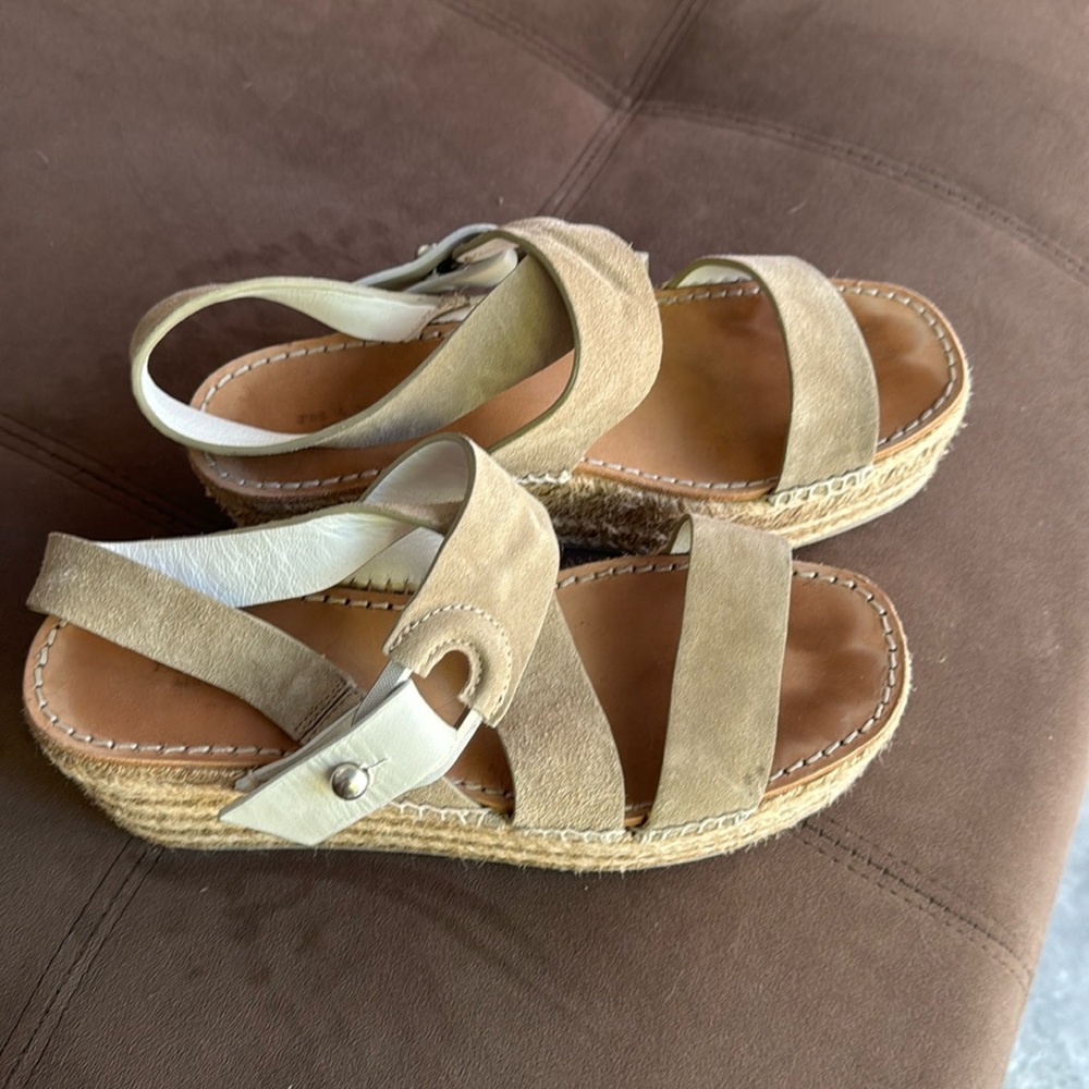 Rag and Bone worn twice platform espadrille